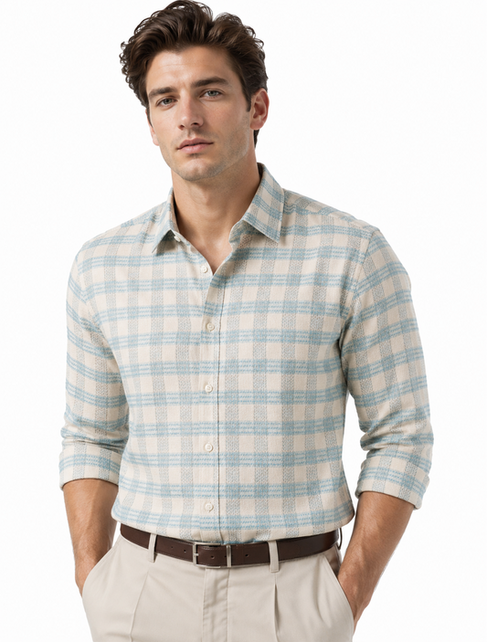 Heritage Mediterranean Check Shirt