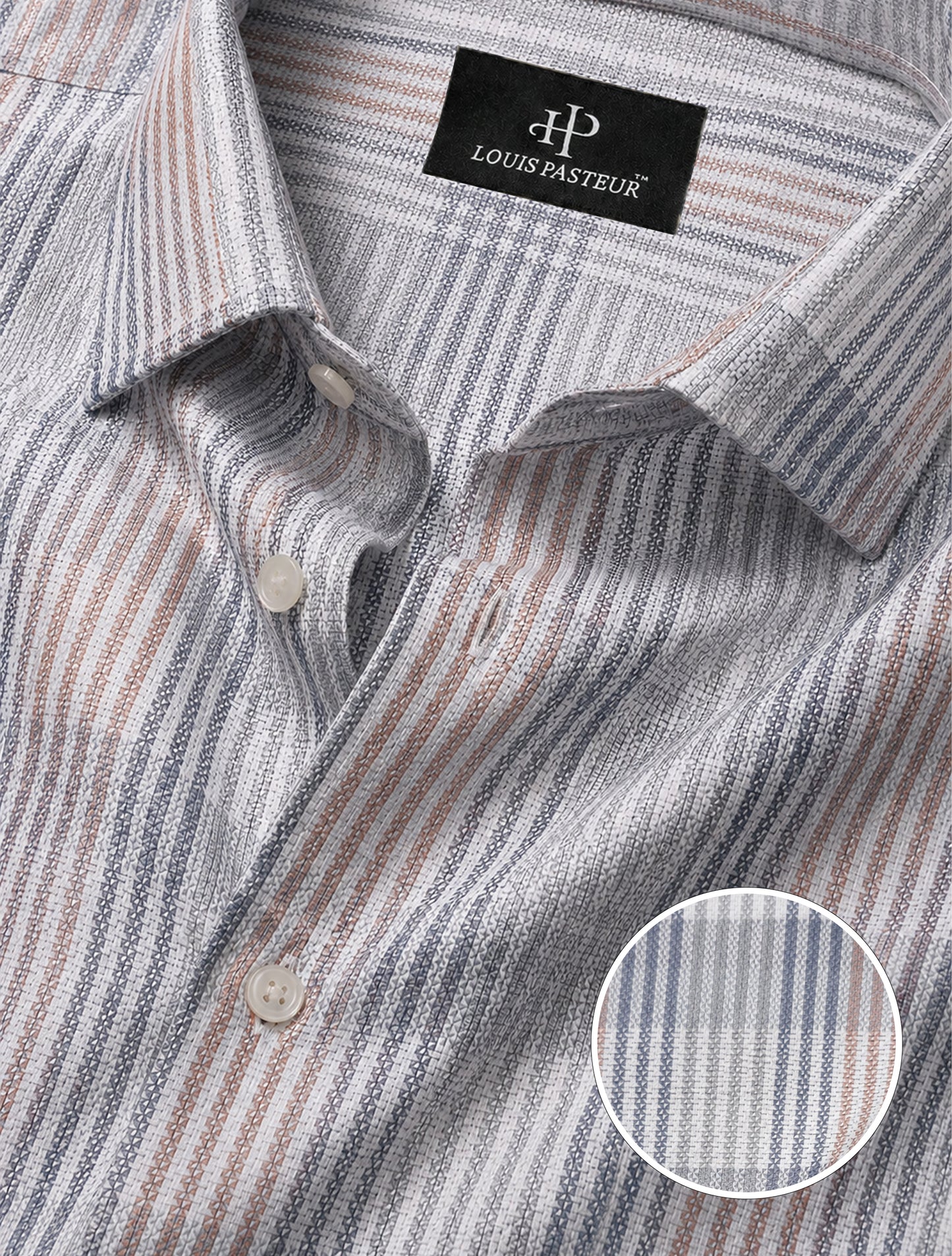 Classic Cotton Check Stripe Shirt