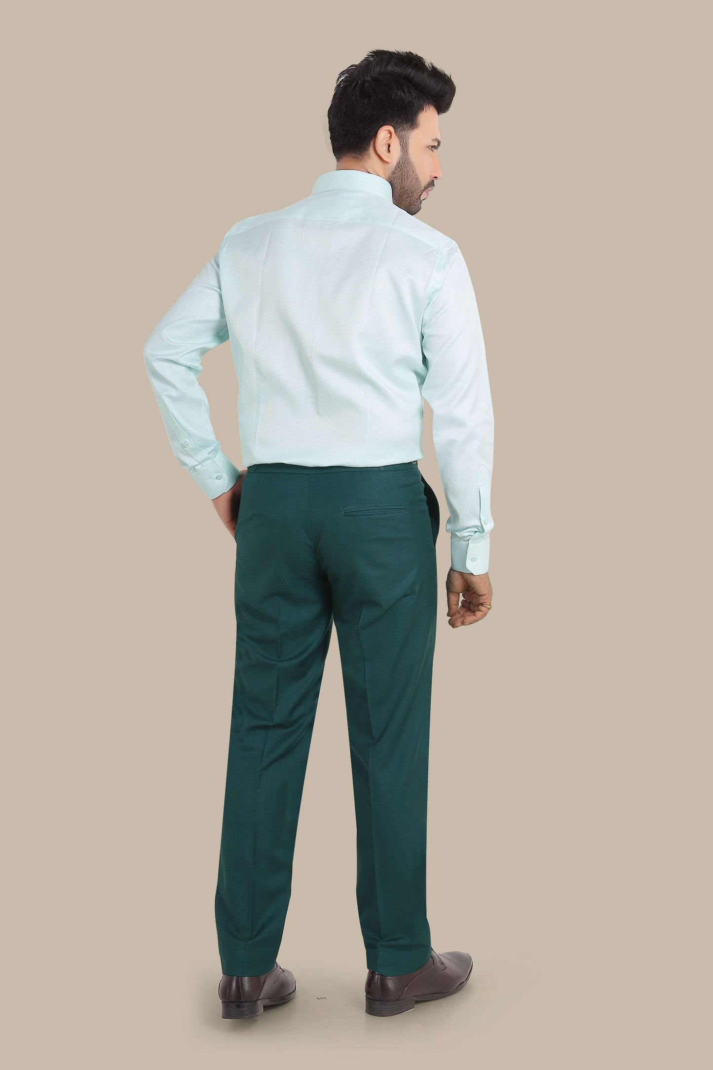 Dobby Plain Shirt – Premium Cotton | Elegant & Smart Wear