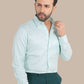 Dobby Plain Shirt – Premium Cotton | Elegant & Smart Wear