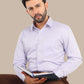 Luthai Plain Purple Shirt – Premium Cotton | Elegant & Smart Wear