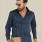 Blue Stripe Shirt – Premium Cotton | Smart & Stylish Wear