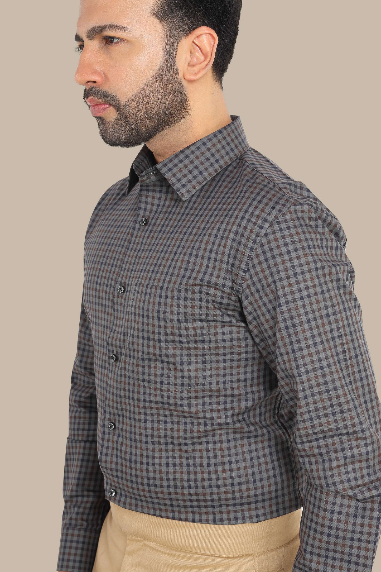 Checks Shirt – Premium Cotton | Smart Casual Style