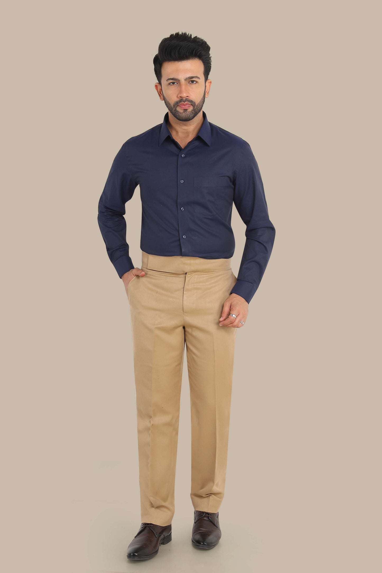 Plain Blue Shirt – Premium Cotton | Smart & Everyday Wear