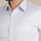 Light Grey Plain Shirt – Premium Cotton | Smart Everyday Wear