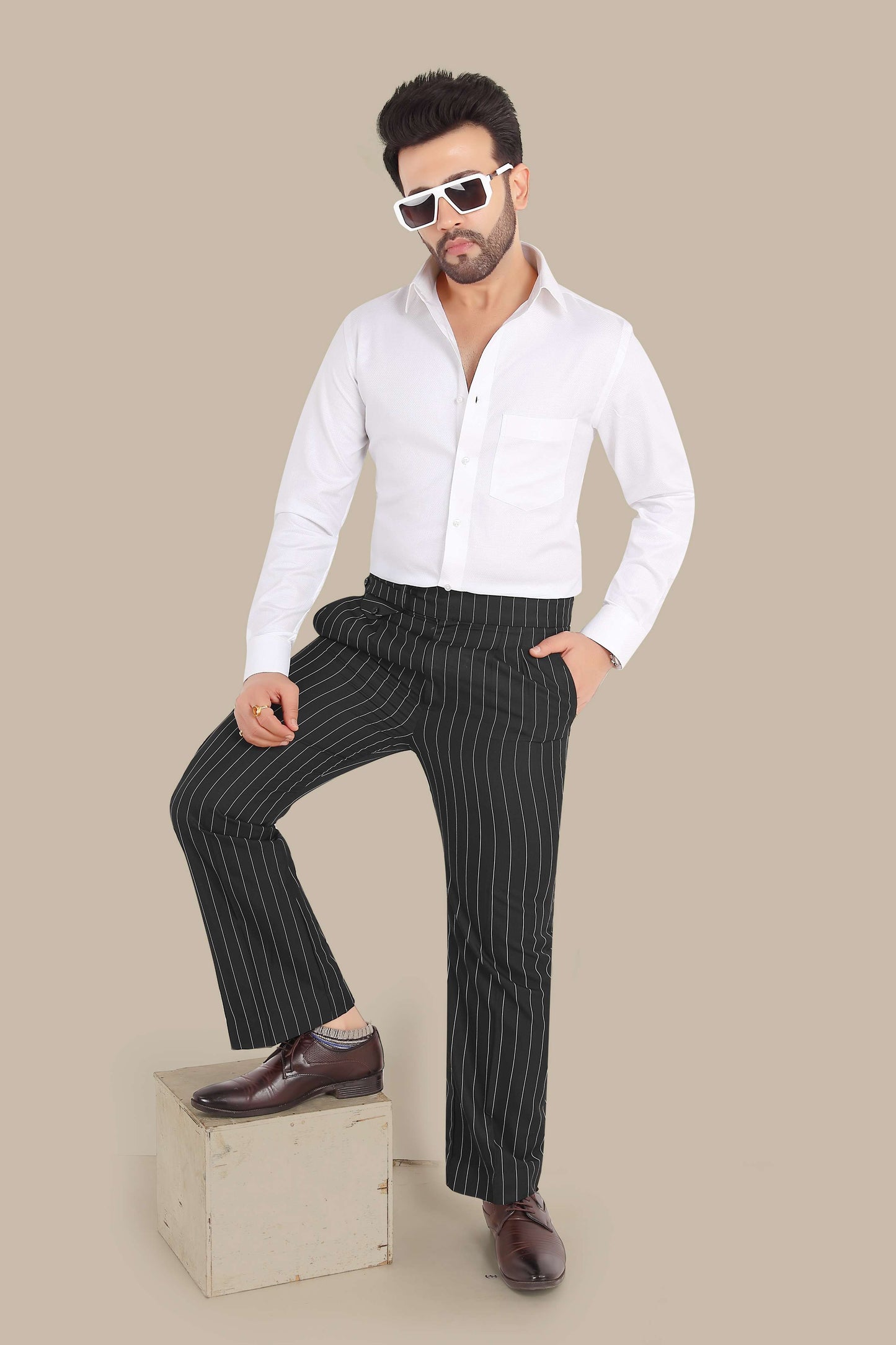 Dovy Classic White Shirt – Premium Cotton | Smart & Everyday Wear