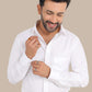 Dovy Classic White Shirt – Premium Cotton | Smart & Everyday Wear