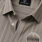 Ashwood Textured Stripe Cotton Shirt
