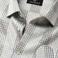 Sage Heritage Windowpane Premium Cotton Shirt