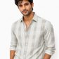 Sage Heritage Windowpane Premium Cotton Shirt