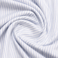 Classic White Pinstripe Business Shirt