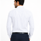 Classic White Pinstripe Business Shirt