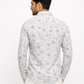 Azure Bloom Premium Floral Cotton Shirt