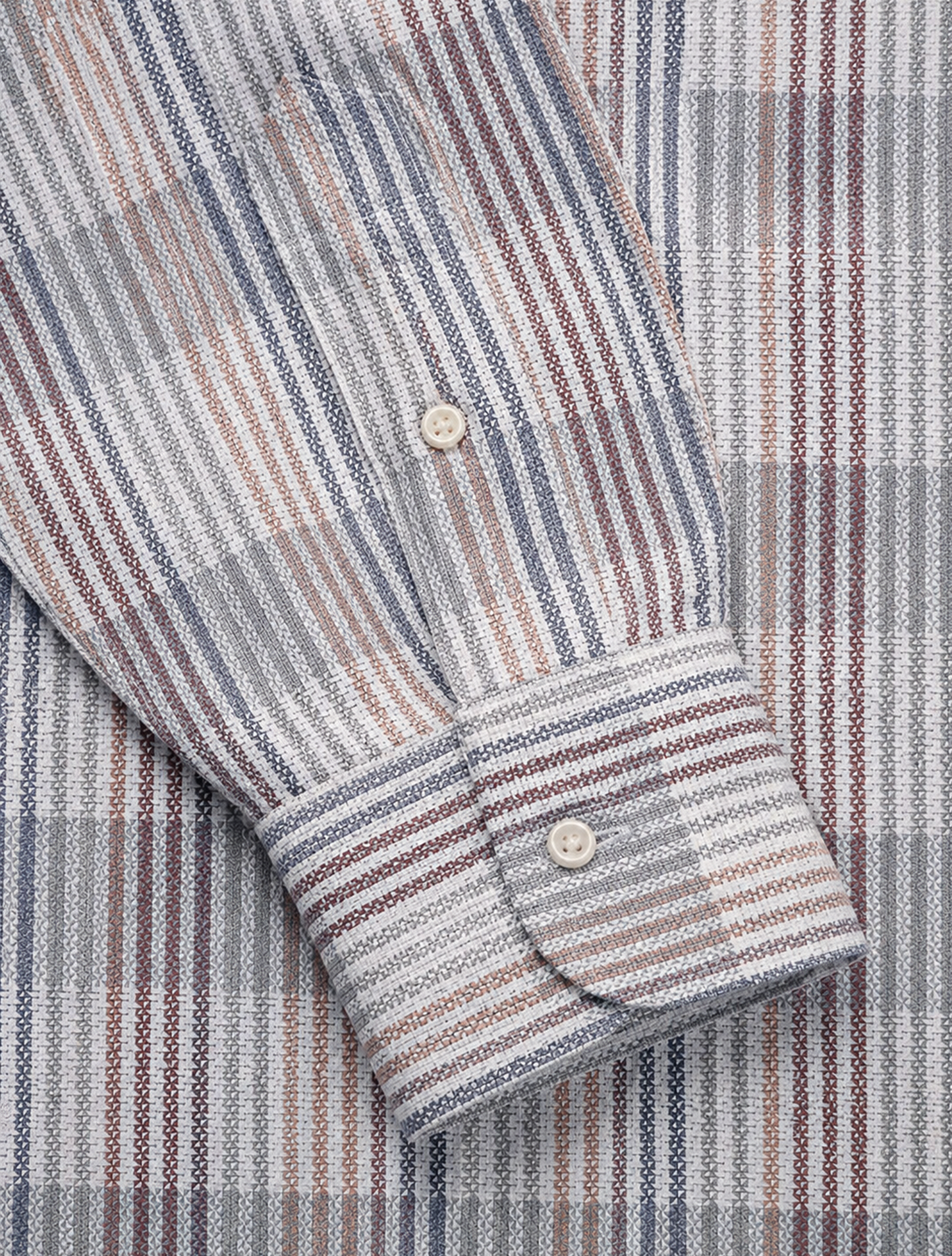 Classic Cotton Check Stripe Shirt