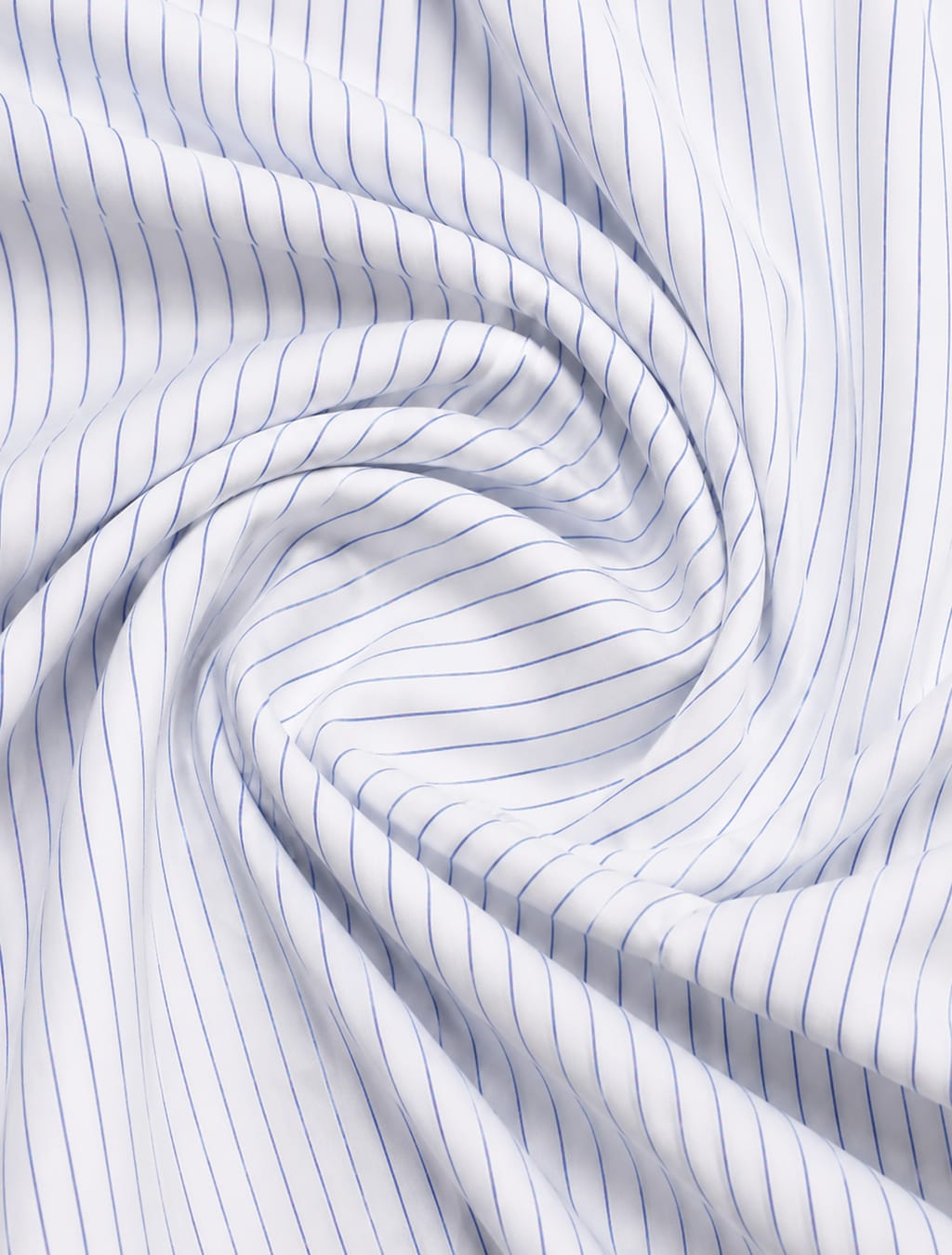 White and Blue Stribe - Smart Stylish