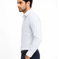 White and Blue Stribe - Smart Stylish
